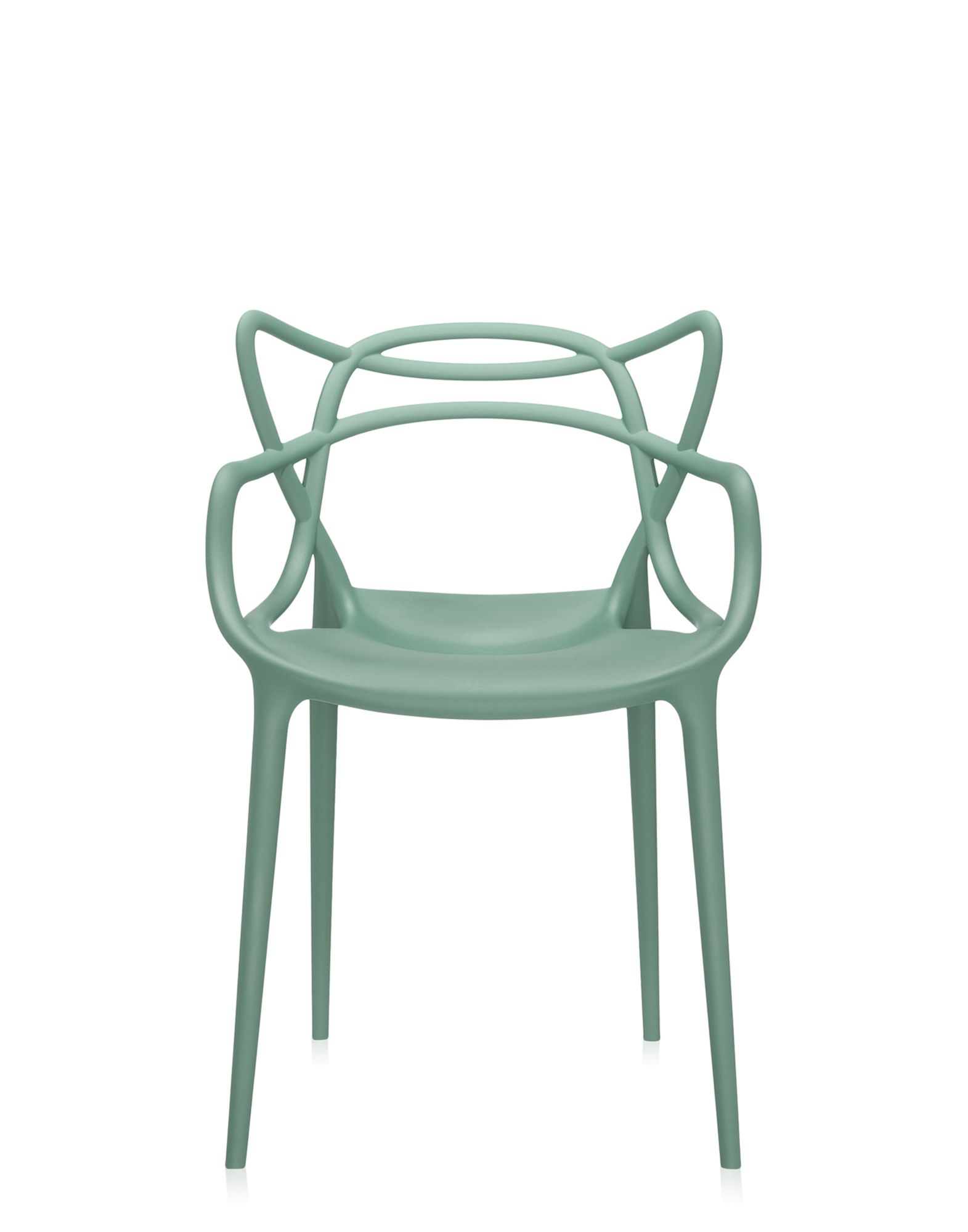 Kartell chair Masters sage green